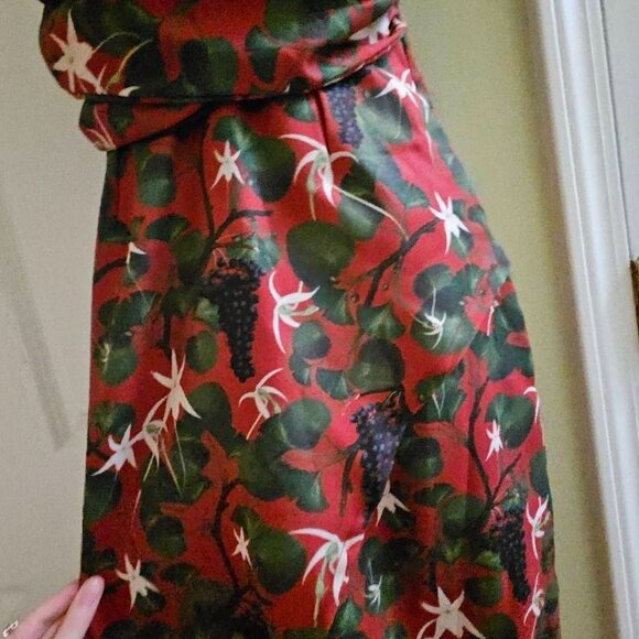 Shivan & Narresh X Koovs Indian Lush Vineyard Maxi Dress Medium - Picture 6 of 16